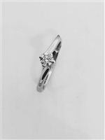 Ringe Recarlo Dame Solitaro in Weißgold Diamante 0.30 Ct AN22RC - AN22RC